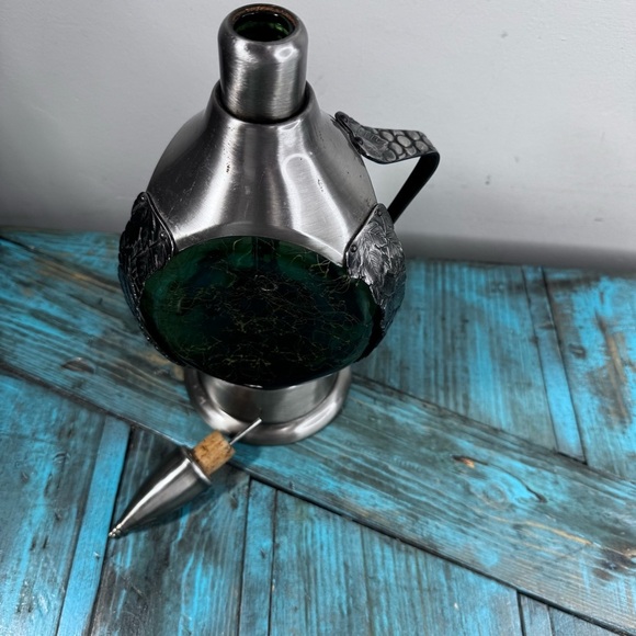 Vintage Musical Decanter Art Deco Grapes Wine Decanter “How Dry I am” - Picture 9 of 15